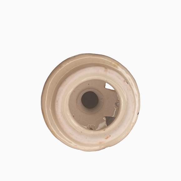 Antique Chinese Tripod Incense Burner Hand Painted Porcelain Gold Gilded Vase - Picture 10 of 14